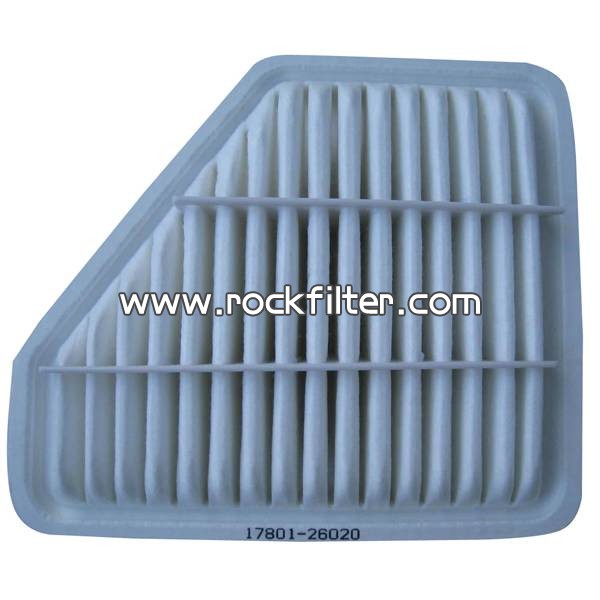 Air Filter Ref. No.: 17801-26020, 17801-0R030, C27013, E897L, CA10596, MD8356, AP144/3